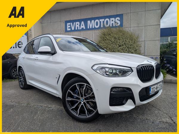 BMW X3 Estate, Petrol Plug-in Hybrid, 2020, White