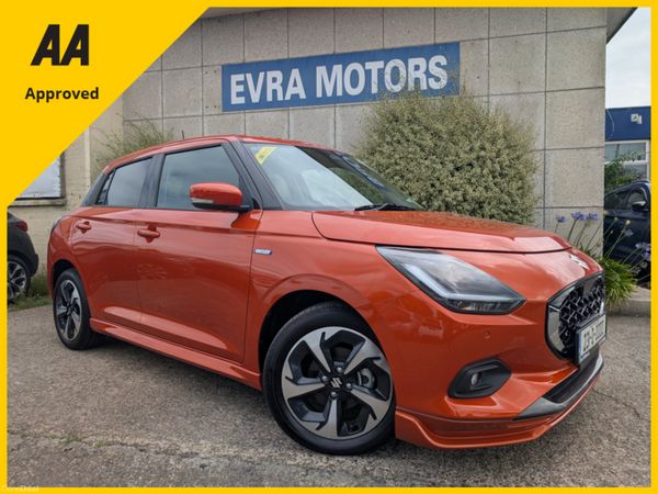 Suzuki Swift Hatchback, Petrol Hybrid, 2023, Orange