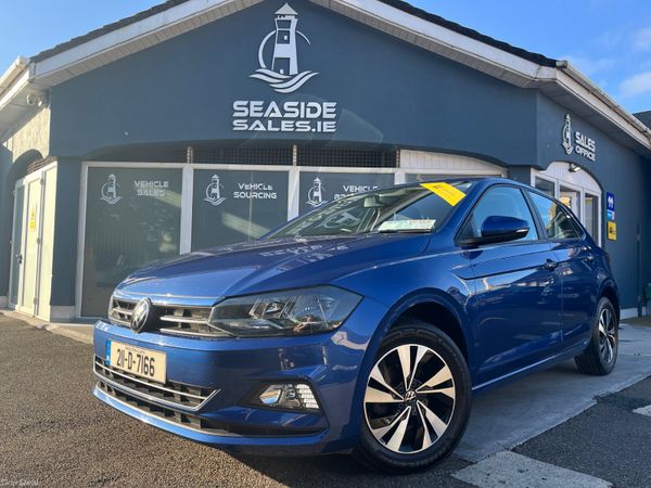 Volkswagen Polo Hatchback, Petrol, 2021, Blue