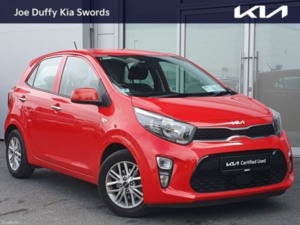 Kia Picanto Hatchback, Petrol, 2022, Red