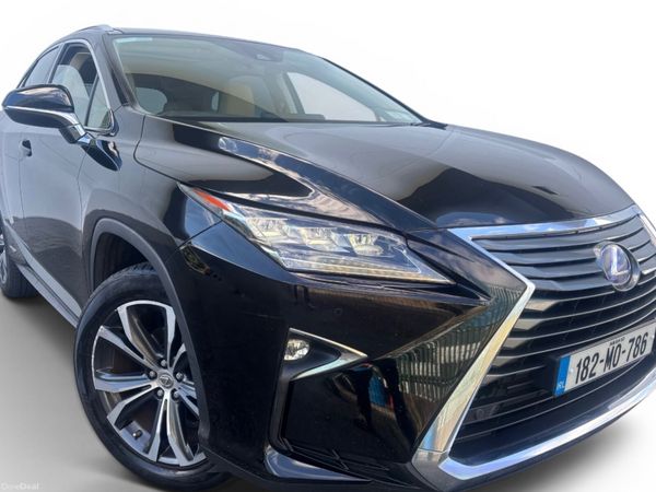 Lexus RX SUV, Petrol Hybrid, 2018, Black