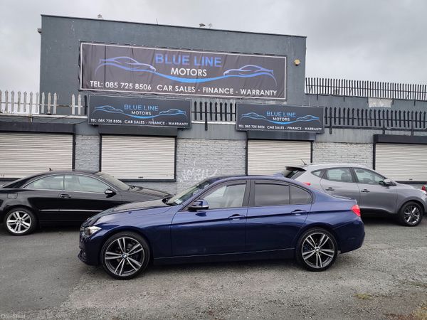 BMW 3-Series Saloon, Diesel, 2017, Blue