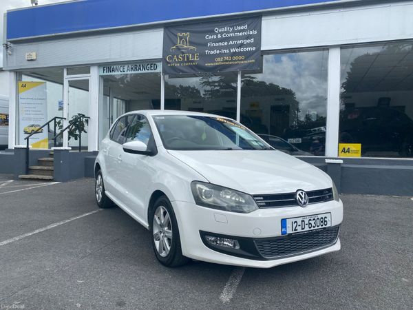 Volkswagen Polo Hatchback, Petrol, 2012, White