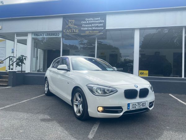 BMW 1-Series Hatchback, Petrol, 2013, White