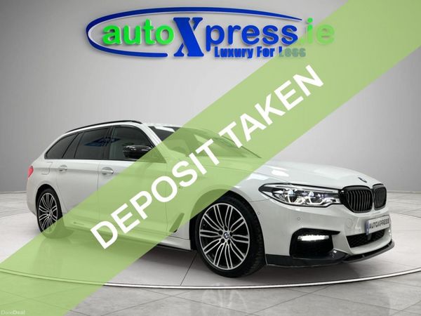 BMW 5-Series Estate, Diesel, 2017, White