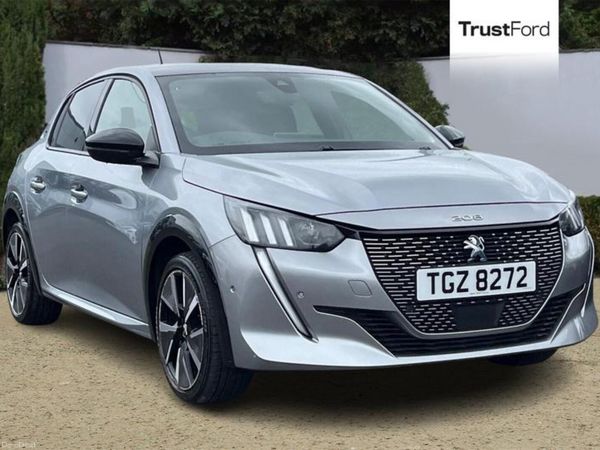 Peugeot 208 Hatchback, Electric, 2021, Grey