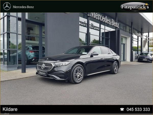 Mercedes-Benz E-Class Saloon, Diesel Plug-in Hybrid, 2024, Black