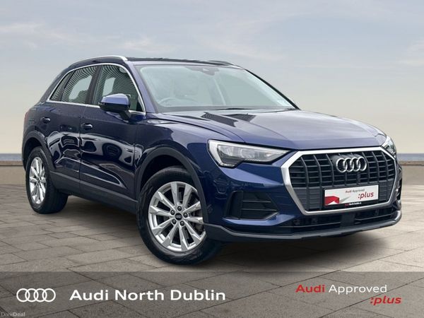 Audi Q3 SUV, Petrol Plug-in Hybrid, 2022, Blue
