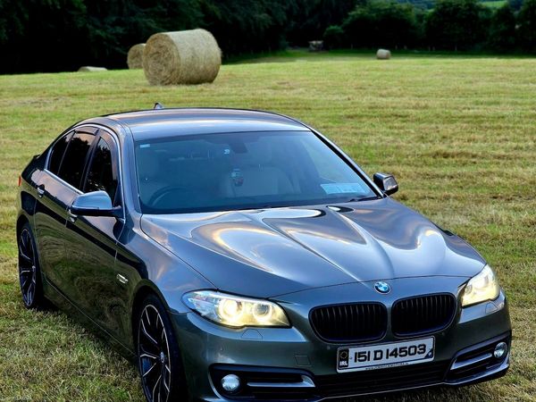 BMW 5-Series Saloon, Diesel, 2015, Grey