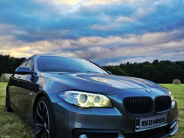BMW 5-Series Saloon, Diesel, 2015, Grey