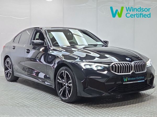 BMW 3-Series Saloon, Petrol Hybrid, 2025, Black