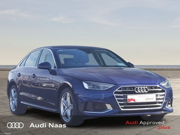 Audi A4 Saloon, Diesel, 2021, Blue