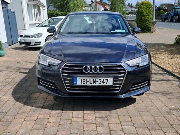 Audi A4 Saloon, Diesel, 2018, Blue