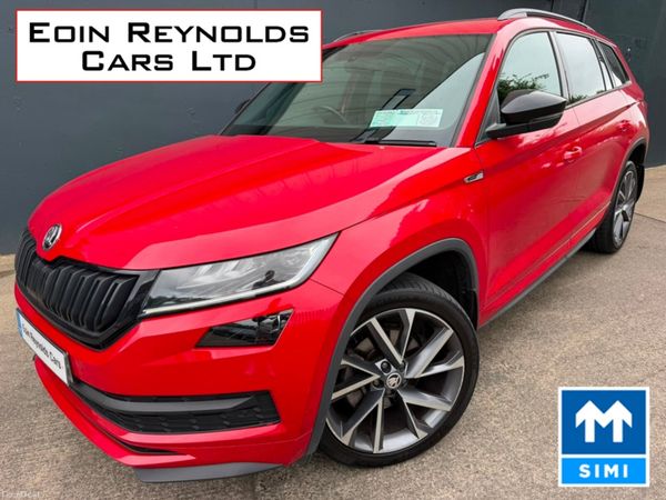 Skoda Kodiaq Estate, Diesel, 2019, Red