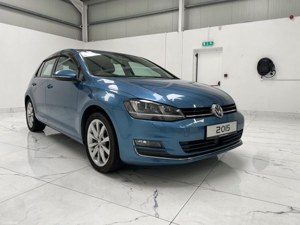 Volkswagen Golf Hatchback, Petrol, 2015, Blue