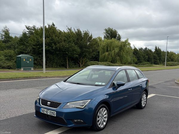 SEAT Leon Hatchback, Diesel, 2014, Blue