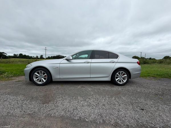 BMW 5-Series Saloon, Diesel, 2013, Silver