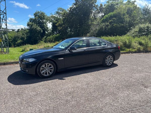 BMW 5-Series Saloon, Diesel, 2016, Black