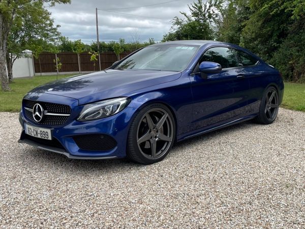Mercedes-Benz C-Class Coupe, Diesel, 2016, Blue