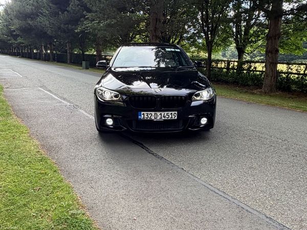 BMW 5-Series Saloon, Diesel, 2013, Black