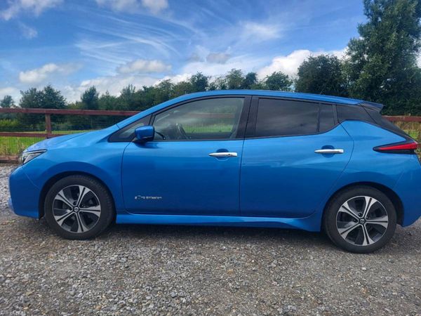 Nissan Leaf Hatchback, Electric, 2020, Blue