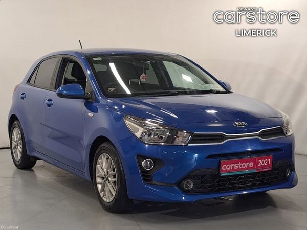 Kia Rio Hatchback, Petrol, 2021, Blue