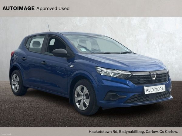 Dacia Sandero Hatchback, Petrol, 2021, Blue