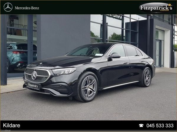 Mercedes-Benz E-Class Saloon, Diesel Plug-in Hybrid, 2024, Black