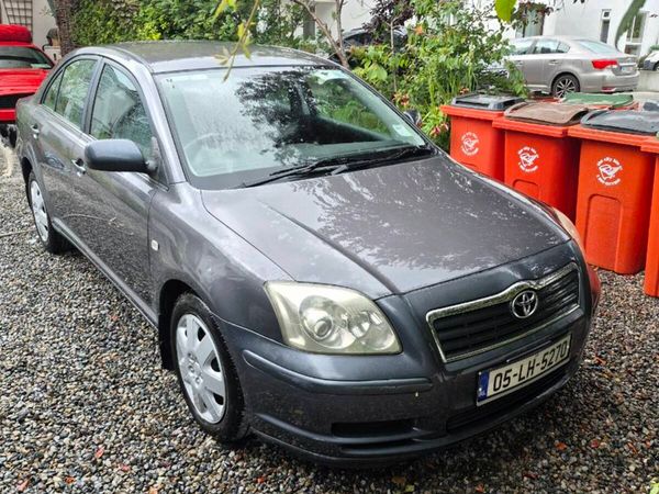 Toyota Avensis Saloon, Petrol, 2005, Grey
