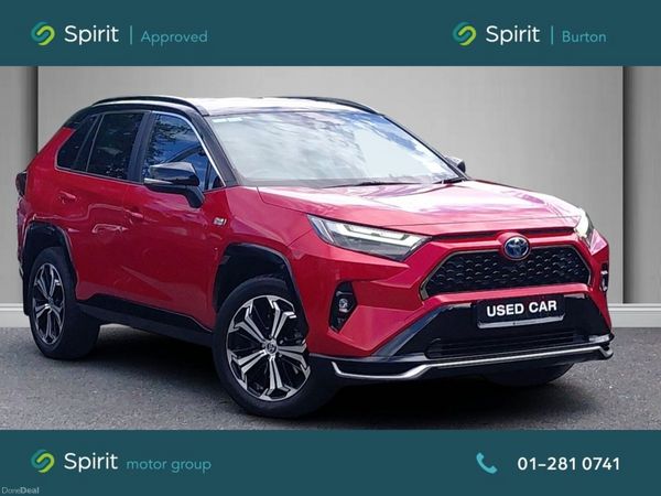 Toyota RAV4 SUV, Petrol Hybrid, 2022, Red
