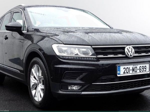 Volkswagen Tiguan SUV, Diesel, 2020, Black
