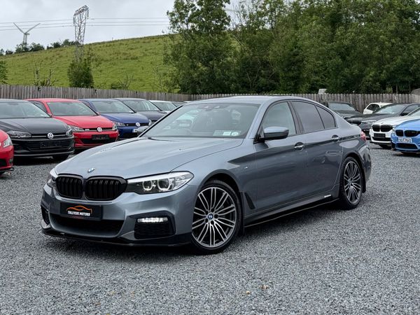 BMW 5-Series Saloon, Diesel, 2018, Blue