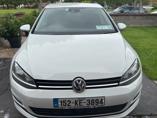 Volkswagen Golf Hatchback, Petrol, 2015, White