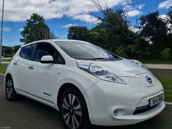 Nissan Leaf Hatchback, Electric, 2015, White