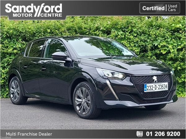 Peugeot 208 Hatchback, Electric, 2023, Black