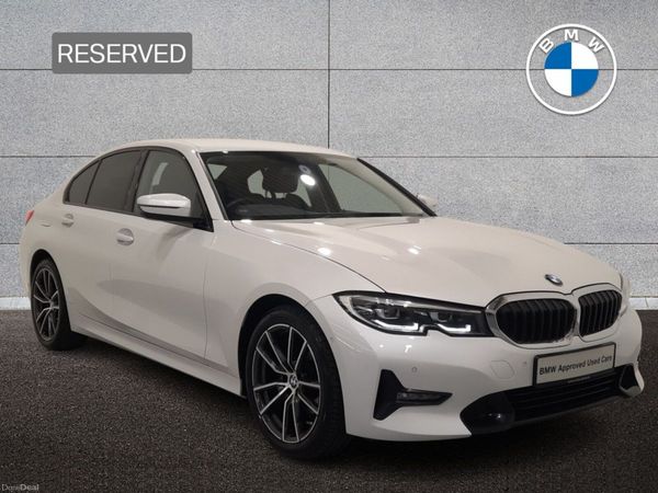 BMW 3-Series Saloon, Diesel, 2019, White