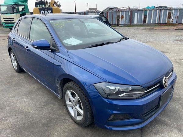 Volkswagen Polo Hatchback, Petrol, 2019, Blue