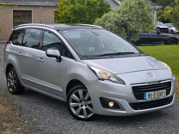 Peugeot 5008 MPV, Diesel, 2015, Silver