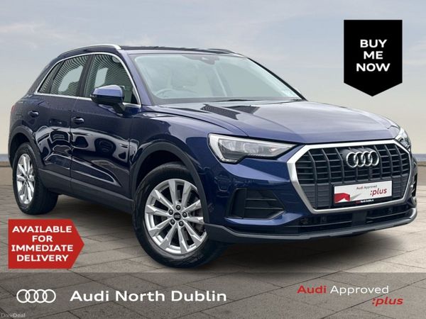 Audi Q3 SUV, Petrol Plug-in Hybrid, 2022, Blue