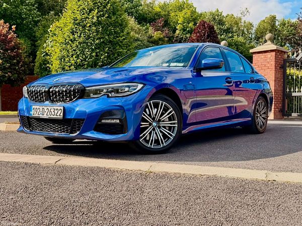 BMW 3-Series Saloon, Petrol Plug-in Hybrid, 2019, Blue