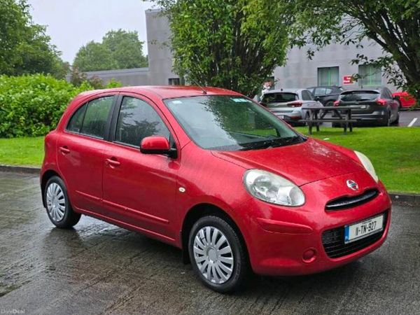 Nissan Micra Hatchback, Petrol, 2011, Red