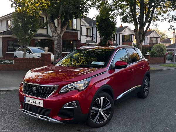 Peugeot 3008 Hatchback, Diesel, 2018, Red