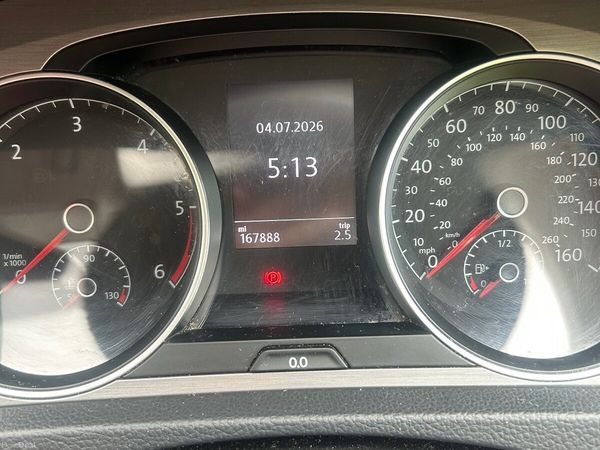 Volkswagen Golf Hatchback, Diesel, 2015, Grey