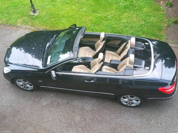 Mercedes-Benz E-Class Convertible, Diesel, 2011, Black