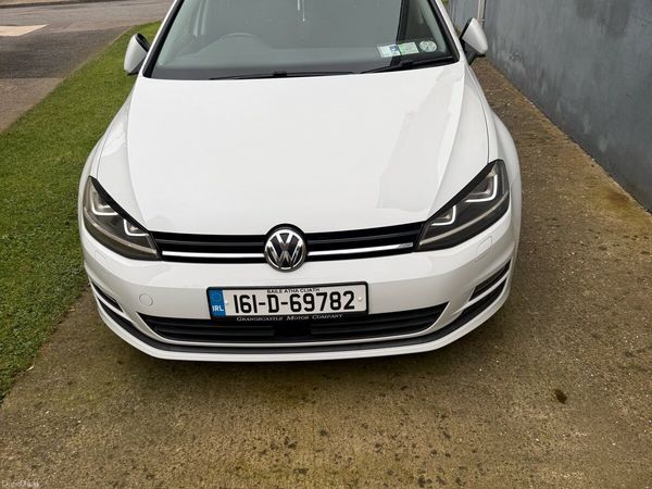 Volkswagen Golf Hatchback, Petrol, 2016, White