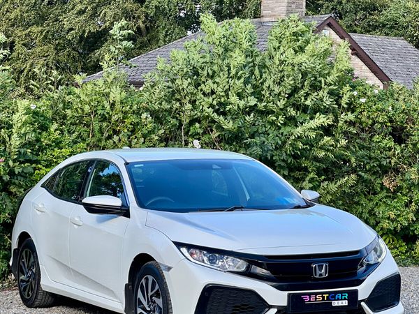 Honda Civic Hatchback, Petrol, 2019, White