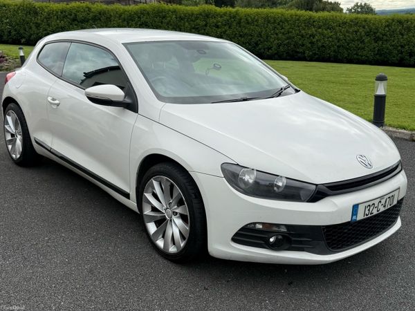 Volkswagen Scirocco Hatchback, Diesel, 2013, White