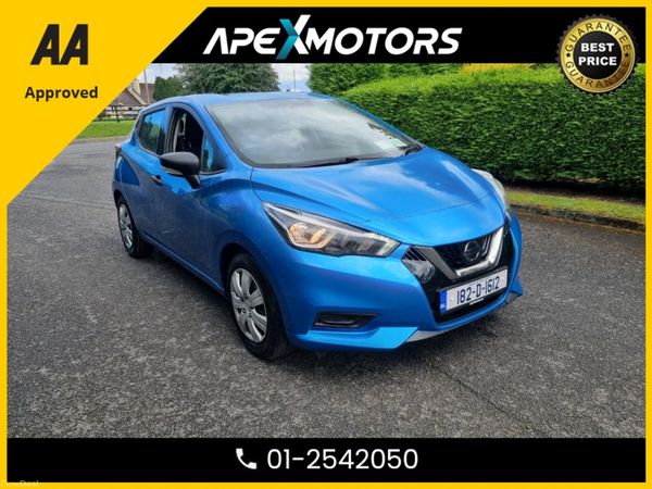 Nissan Micra Hatchback, Petrol, 2018, Blue