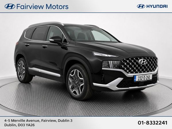Hyundai Santa Fe SUV, Petrol Plug-in Hybrid, 2023, Black