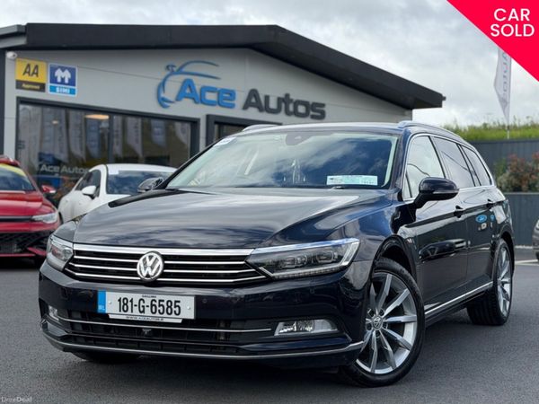 Volkswagen Passat Estate, Diesel, 2018, Black